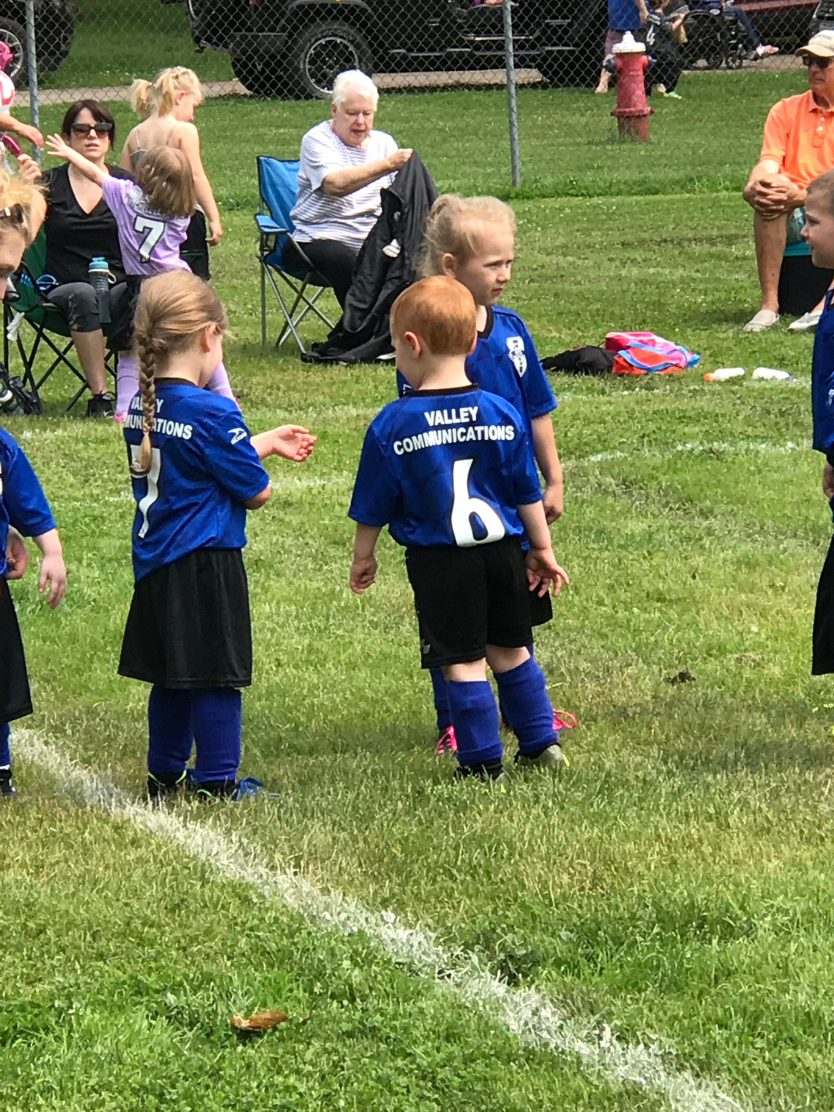 Valley Communications LLC sponsored soccer team