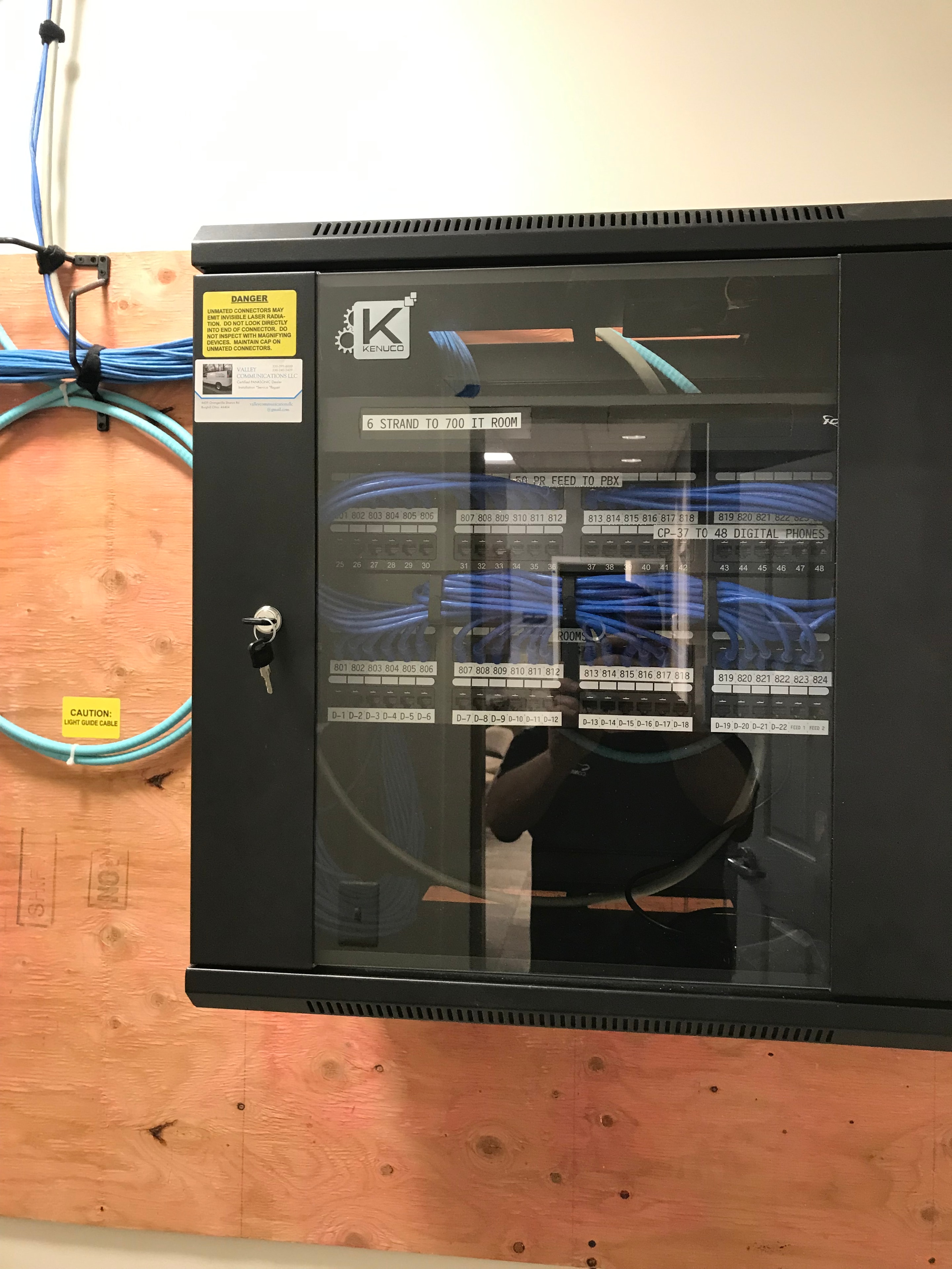 Valley Communications LLC networking equipment installation
